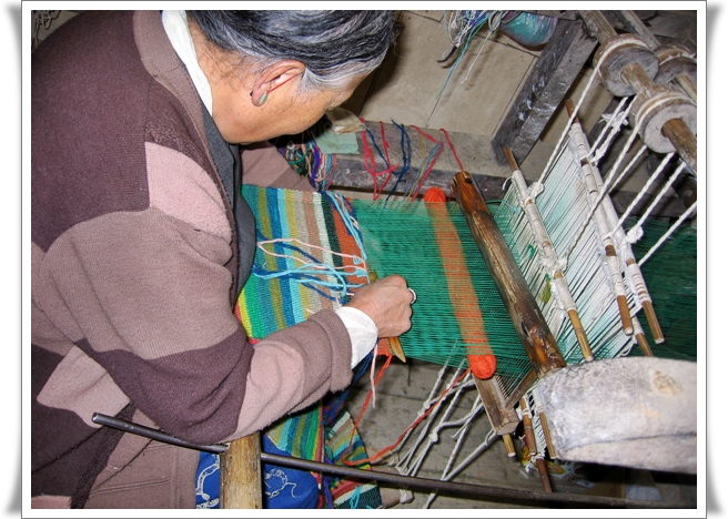 Traditional weaving